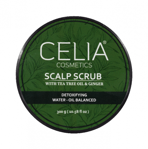 celia Scalp Scrub Cream with Tea Tree Oil and Ginger
