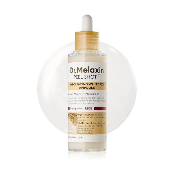Dr. Melaxin, Rice Ampoule, exfoliating Whit , -80ml