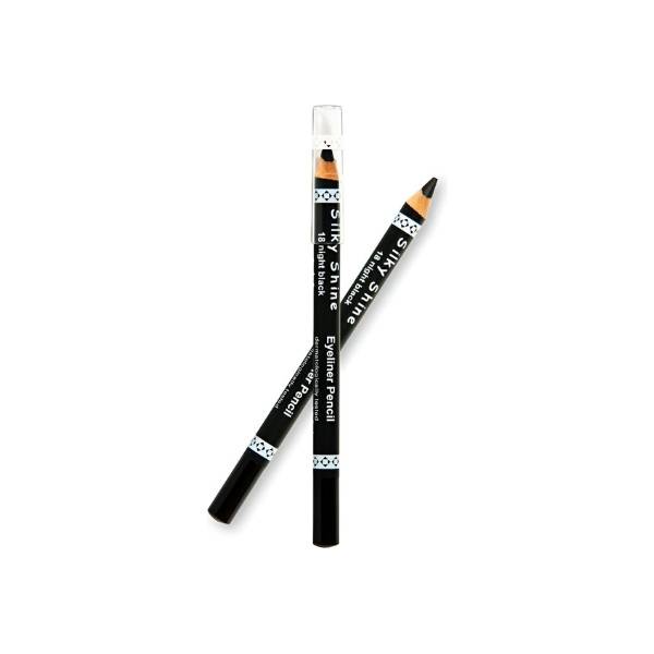 Silky Shine, Arabic Eyeliner Pencil, Waterproof, - 18 Night Black