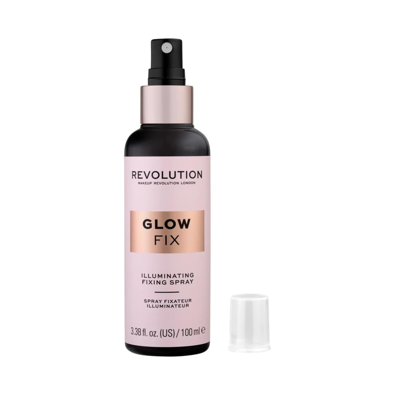 Revolution, Makeup Setting Spray, Glow, Fix, Illuminating - 100ml