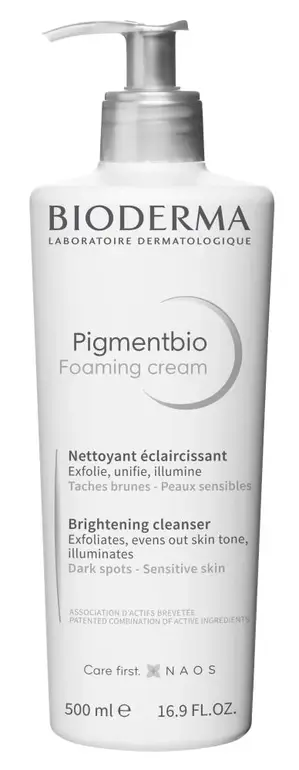 Bioderma Foaming Cleansing and Exfoliating Cream, 500 ml
