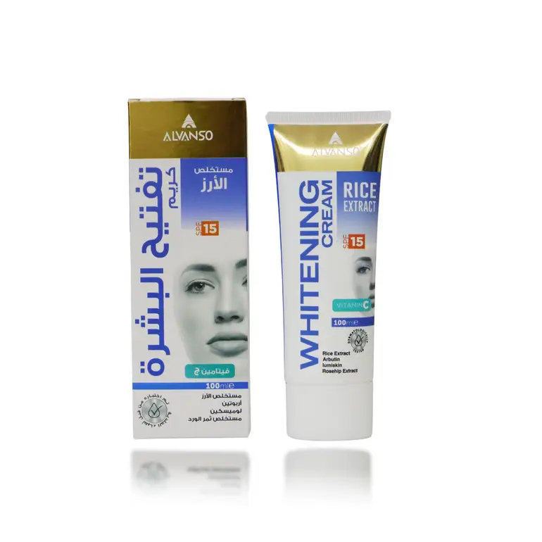 الفانسو, كريم تفتيح البشرة, معا حماية spf15, مستخلص الأرز