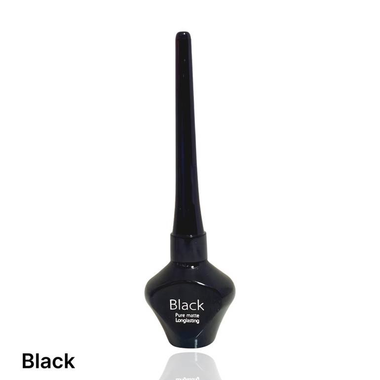Mary Glam, Deep Liner Liquid Eyeliner, Black