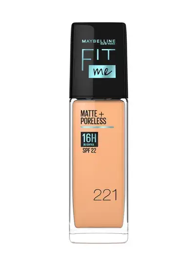 Maybelline New York Fit Me 16H Foundation SPF22 No.221