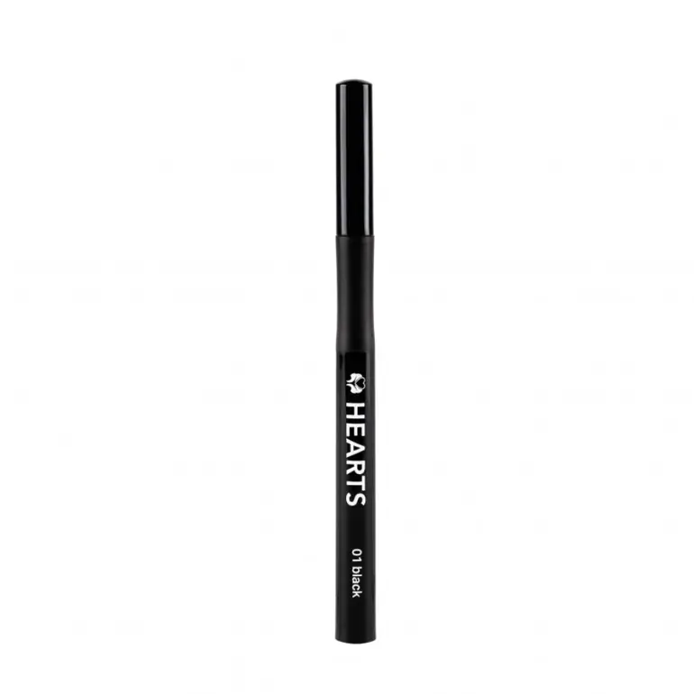 Hearts, Eyeliner Pencil, 01 Black