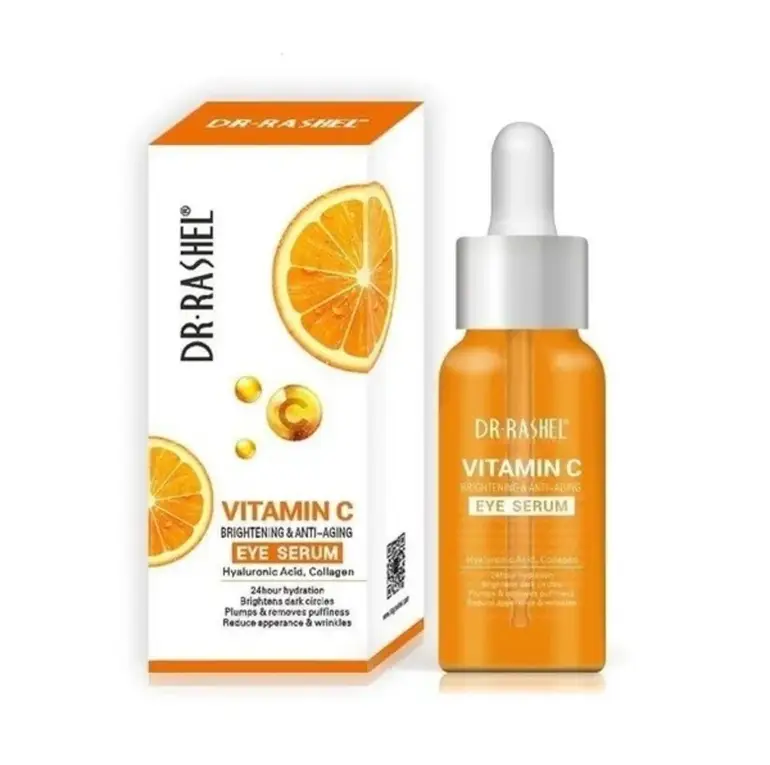 Dr. Rashel eye serum with vitamin C extract, anti-wrinkle and anti-puffiness