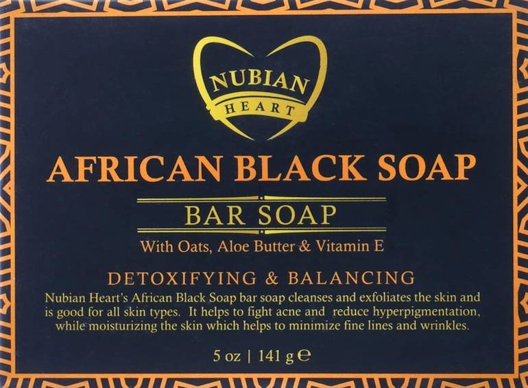 Nubian Heart African Black Soap