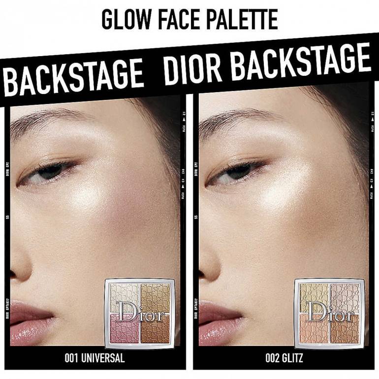 Dior, Glow Face Palette, Backstage, - 002 Glitz