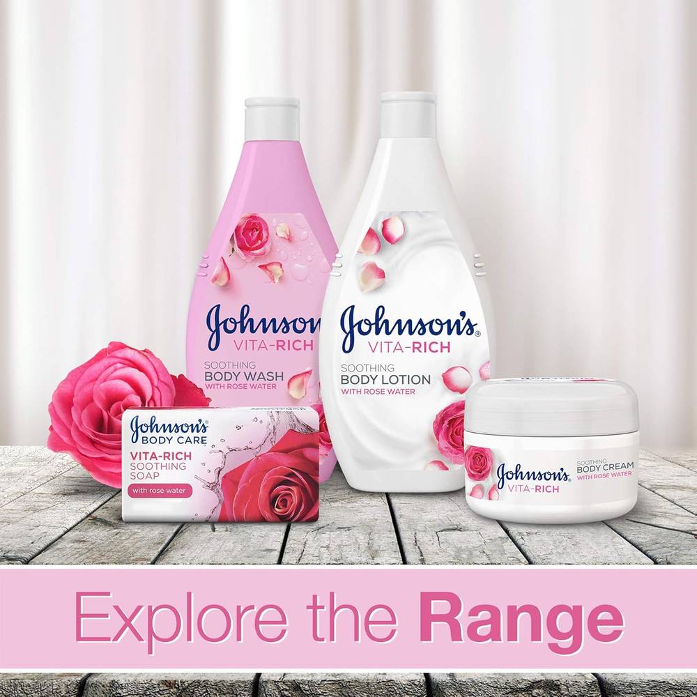 Johnson's, Body Lotion, Rosewater Extract, 400ml
