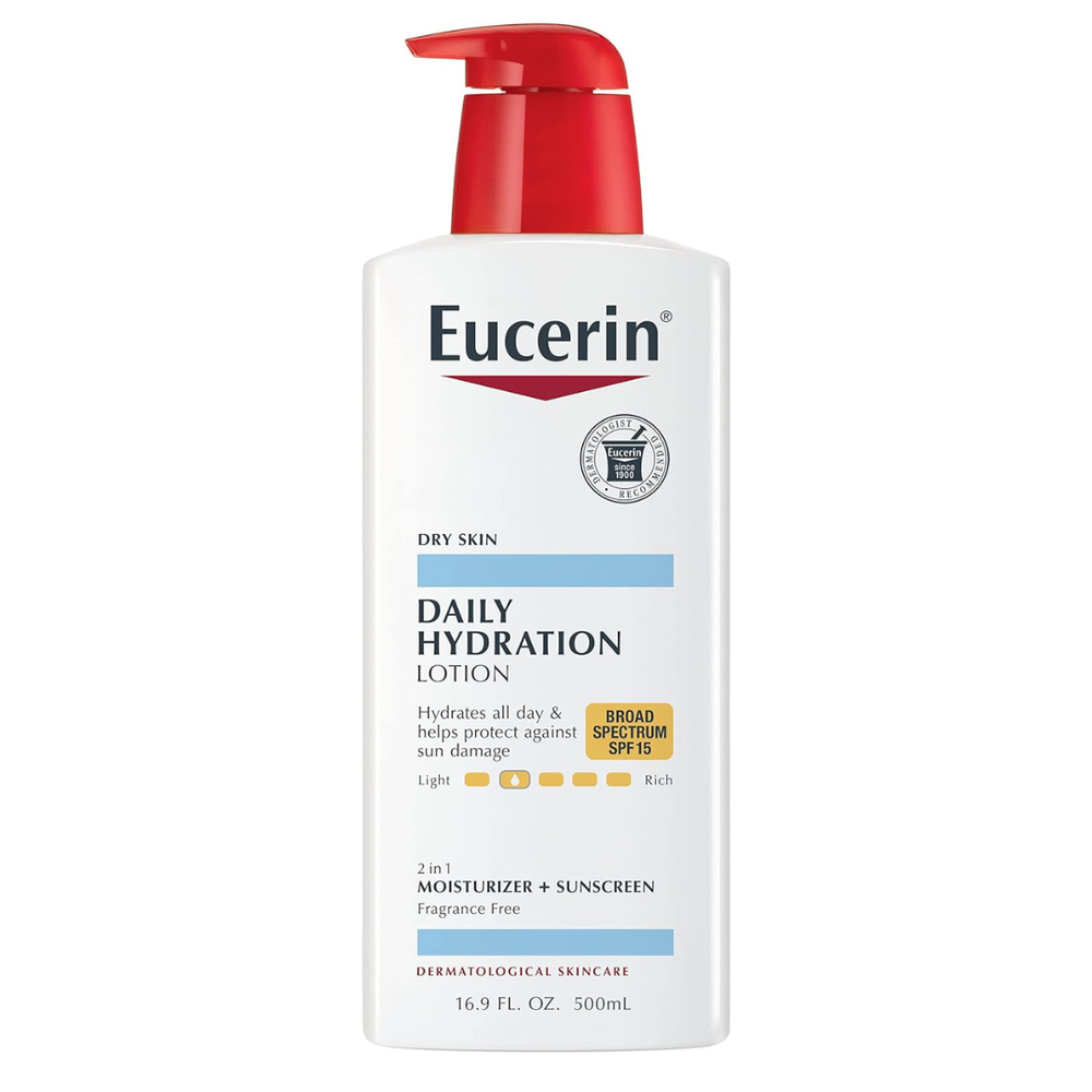 Eucerin, Daily Moisture Lotion, with Sunscreen, - SPF 15