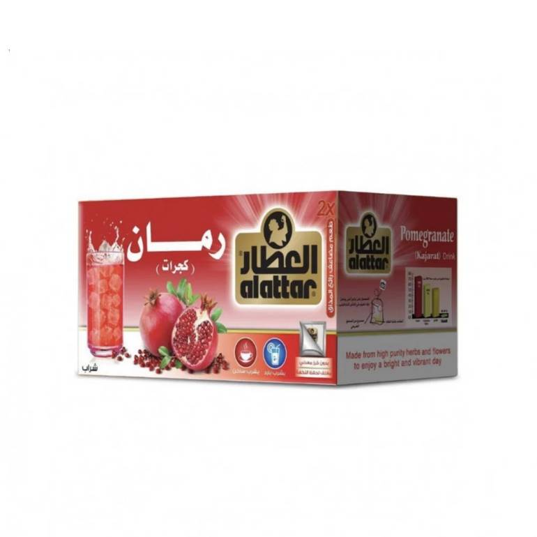 العطار, اكياس شاي الرمان الطبيعي, 24كيس 
