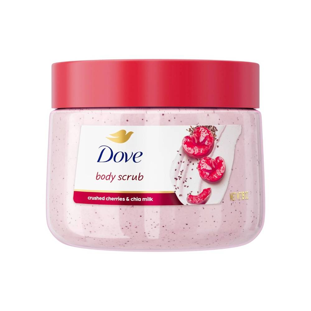 Dove, Body Scrub, Cherry & Shea Milk, 425g