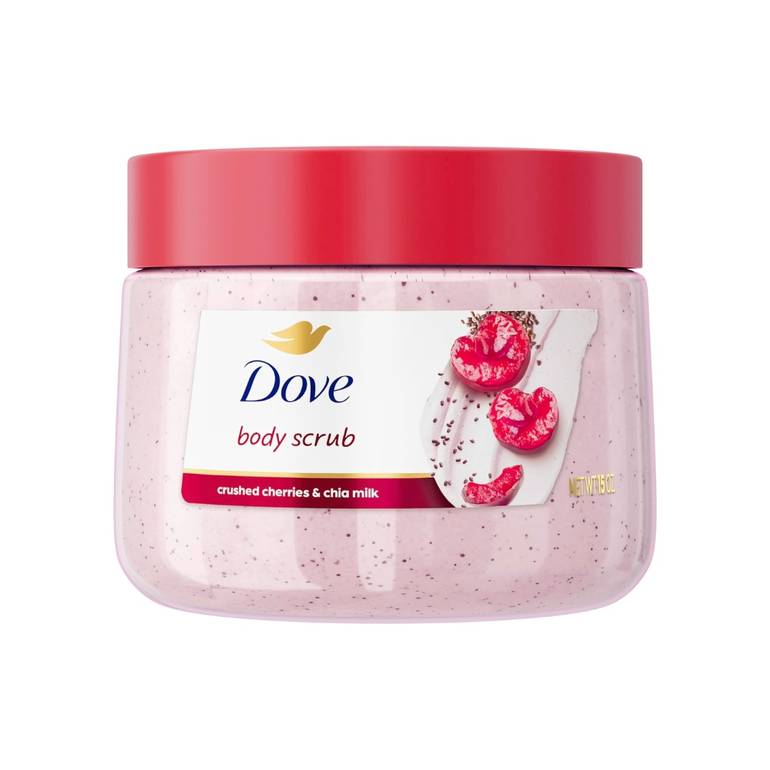Dove, Body Scrub, Cherry & Shea Milk, 425g