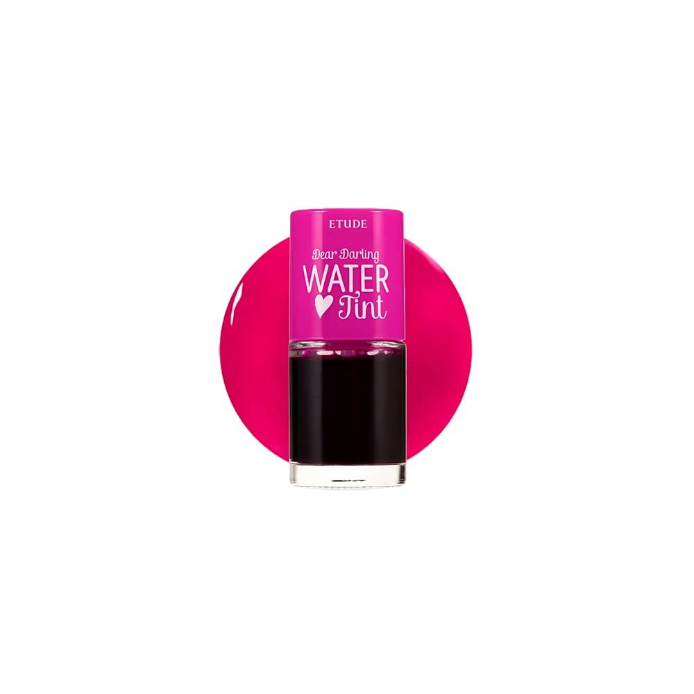 Etude House, Korean Tint, Watery, Lipstick, - Strawberry