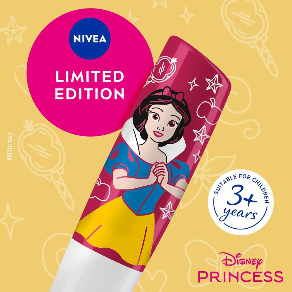 Labello, Kids Moisturizing Lip Balm, Dream Apple, Snow White Princess,