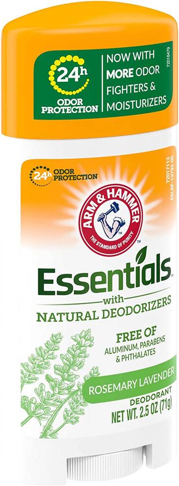 Arm & Hammer, Essentials Deodorant, Refreshing Rosemary & Lavender, 71g