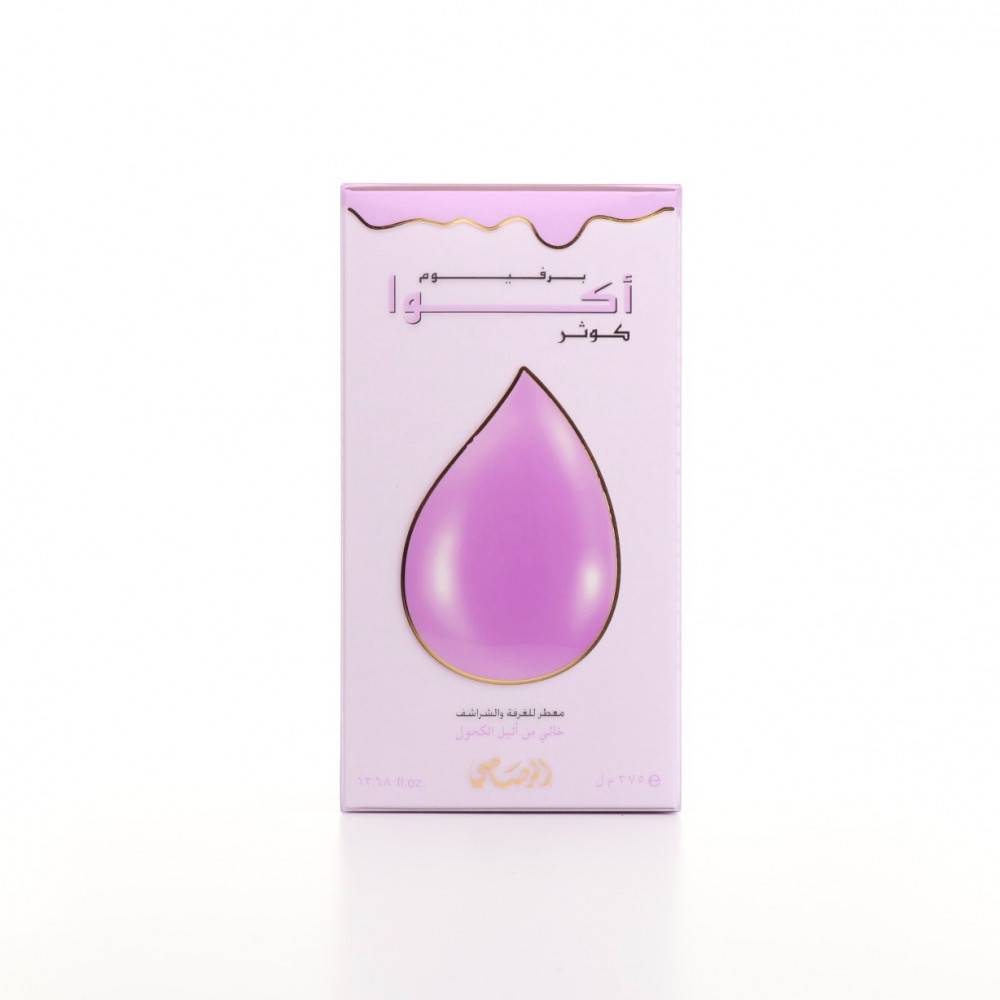 Aqua, Kawthar air freshener, for rooms and bedding,