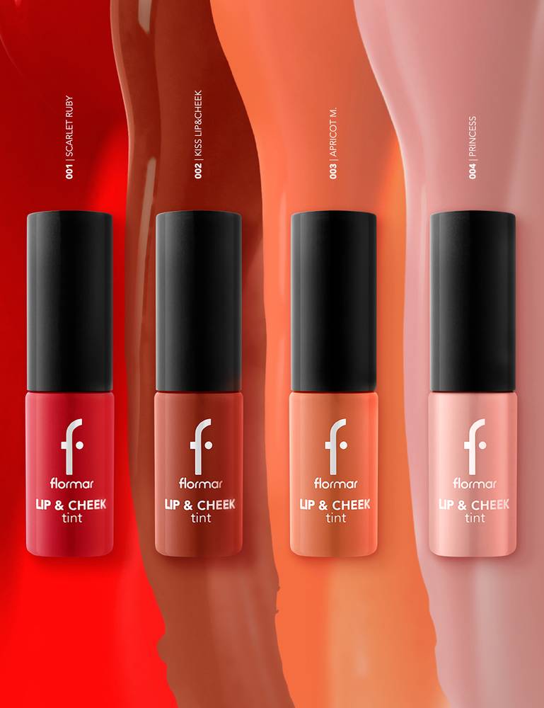 Flormar, Lip and Cheek Tint, - 002 Kiss Lip cheek