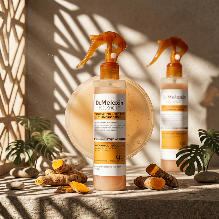 Dr. Melaxin, Peel Shot Exfoliating Spray, with Kojic Acid and Turmeric,