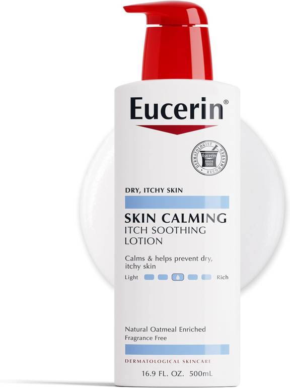 Eucerin,  skin calming ,Soothing Lotion for Itchy Skin, 500ml