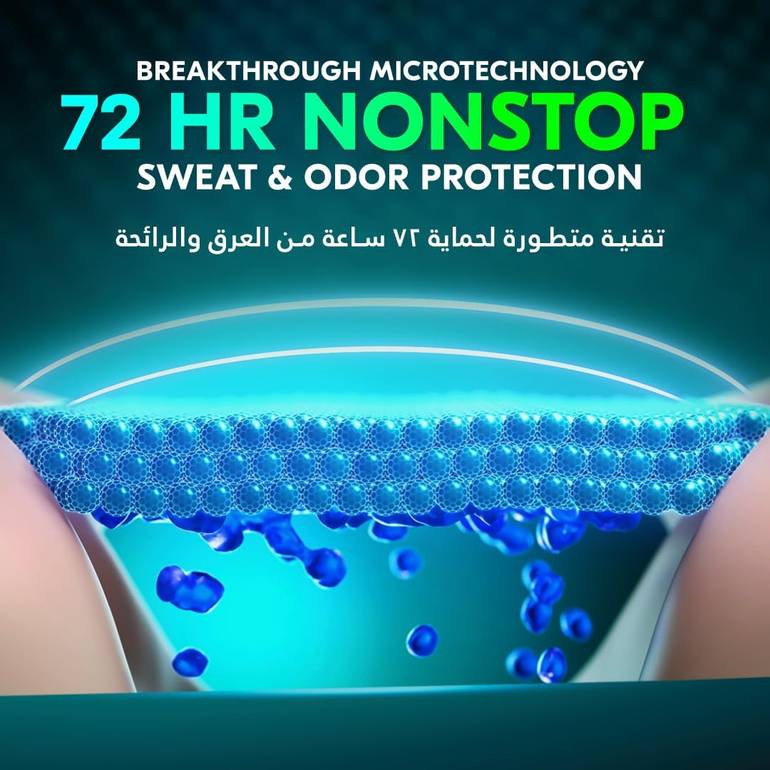 Rexona Bamboo deodorant spray for women, 72 hour protection
