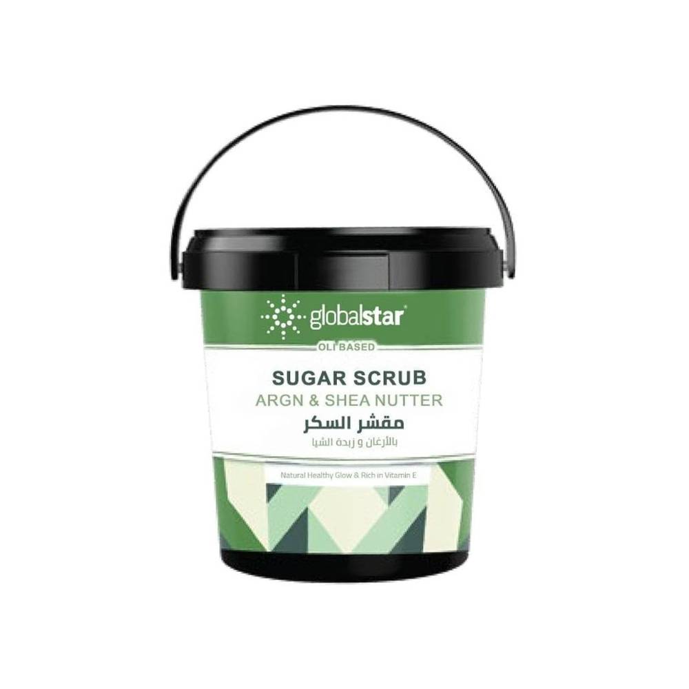 Global Star, Sugar Scrub, with Argan and Shea Butter, - 600g