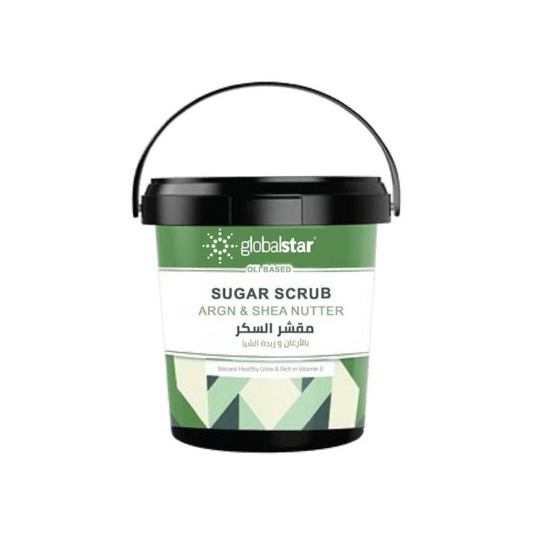 Global Star, Sugar Scrub, with Argan and Shea Butter, - 600g