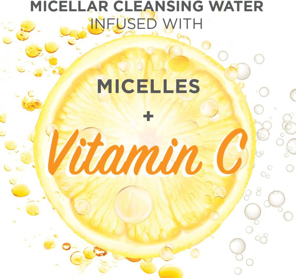 Garnier, Vitamin C Makeup Remover, Micellar Water - 100ml