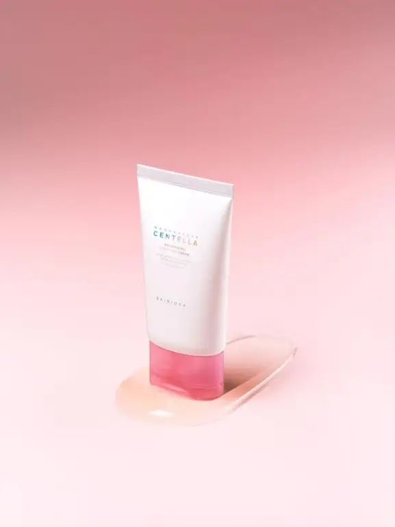 Skin 1004, gel cream, Madagascar Centella, for moisturizing the skin and reducing pores