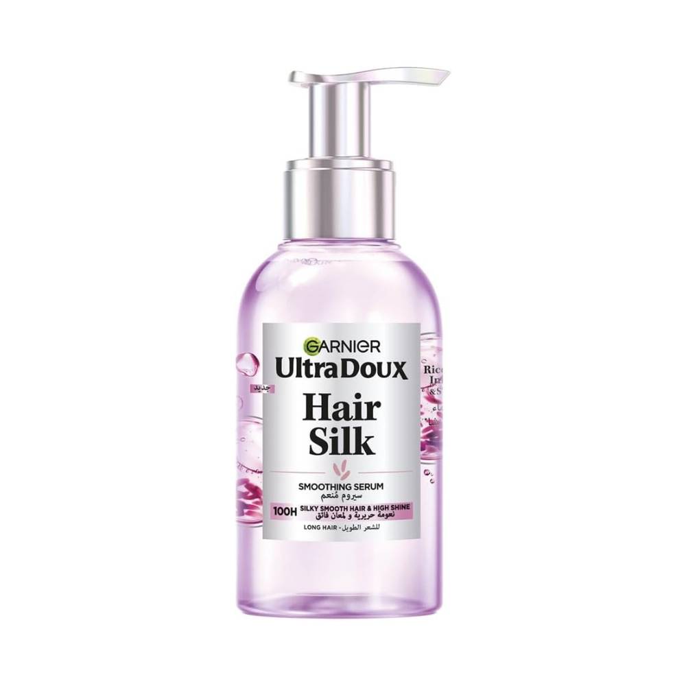 Garnier, Smoothing Hair Serum, Ultra Shine, Rice Water, 120ml