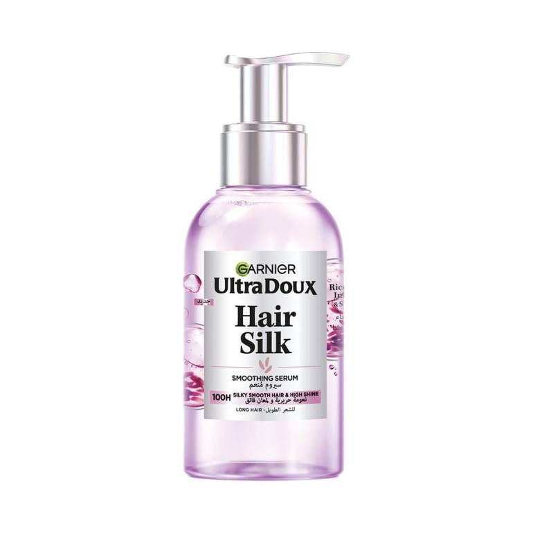 Garnier, Smoothing Hair Serum, Ultra Shine, Rice Water, 120ml