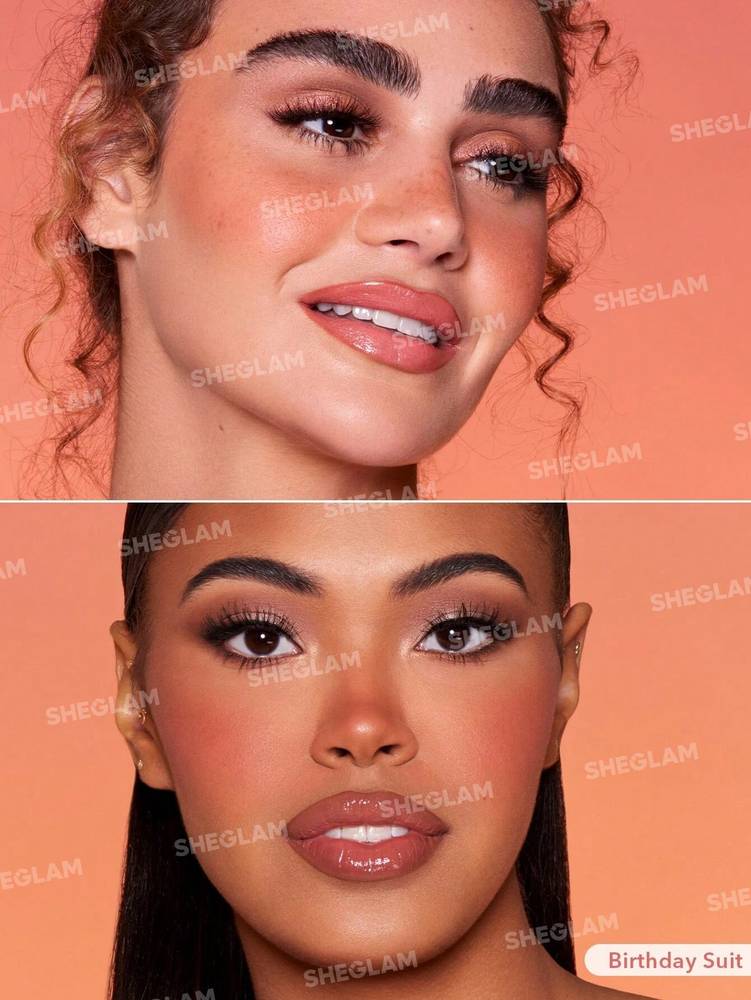 Shiglam, Bloom Matte Liquid Blush, - Birthday Suit