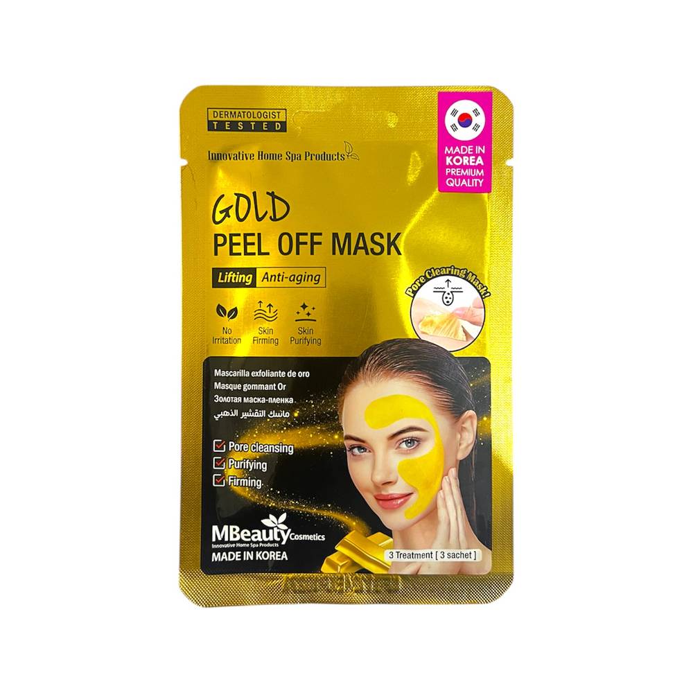 MBeauty, golden peeling mask,