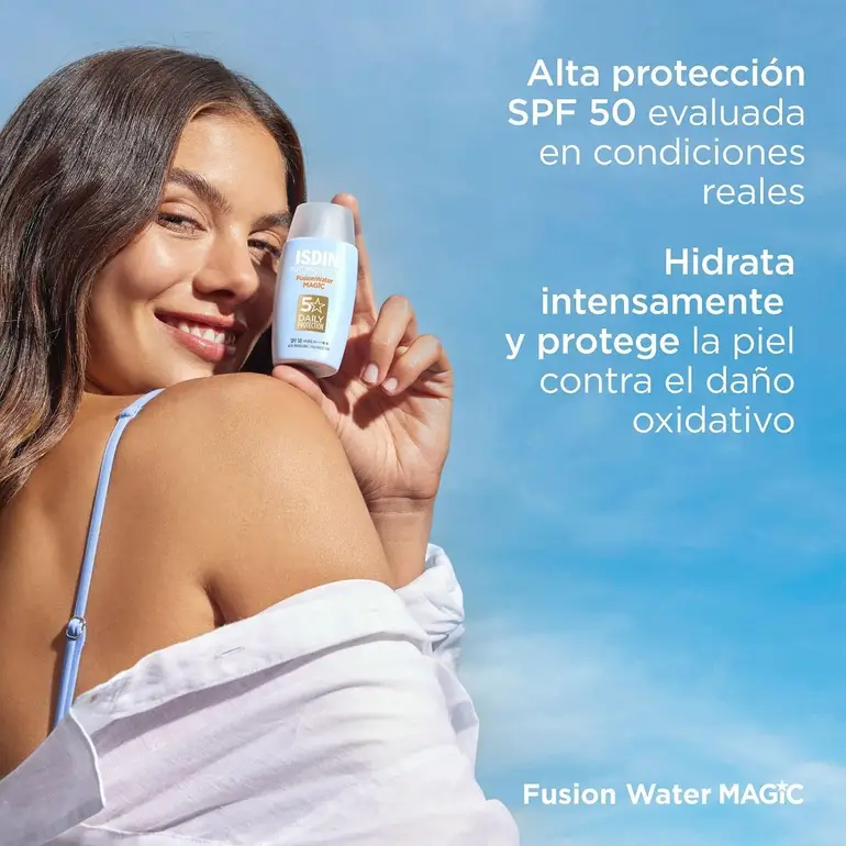 Isdin, Sunscreen, Photoprotector Fusion Magic, SPF 50