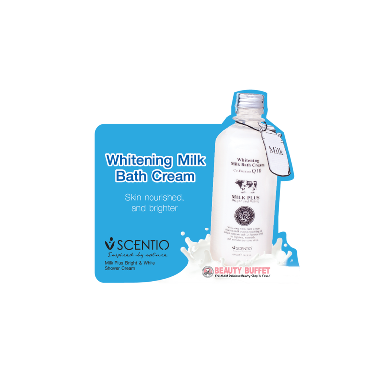 Senteo, Shower Cream, Milk Plus, Q10, -450ml