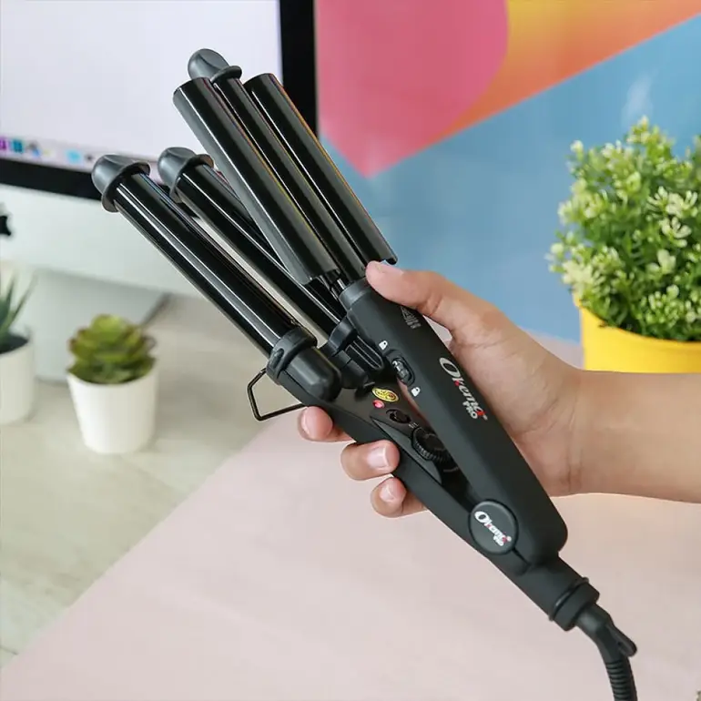 Okema, Curling and Crimping Hair Straightener, -ok707