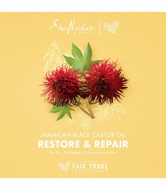 Shea Moisture Jamaican Black Castor Oil Conditioner to strengthen and repair hair
