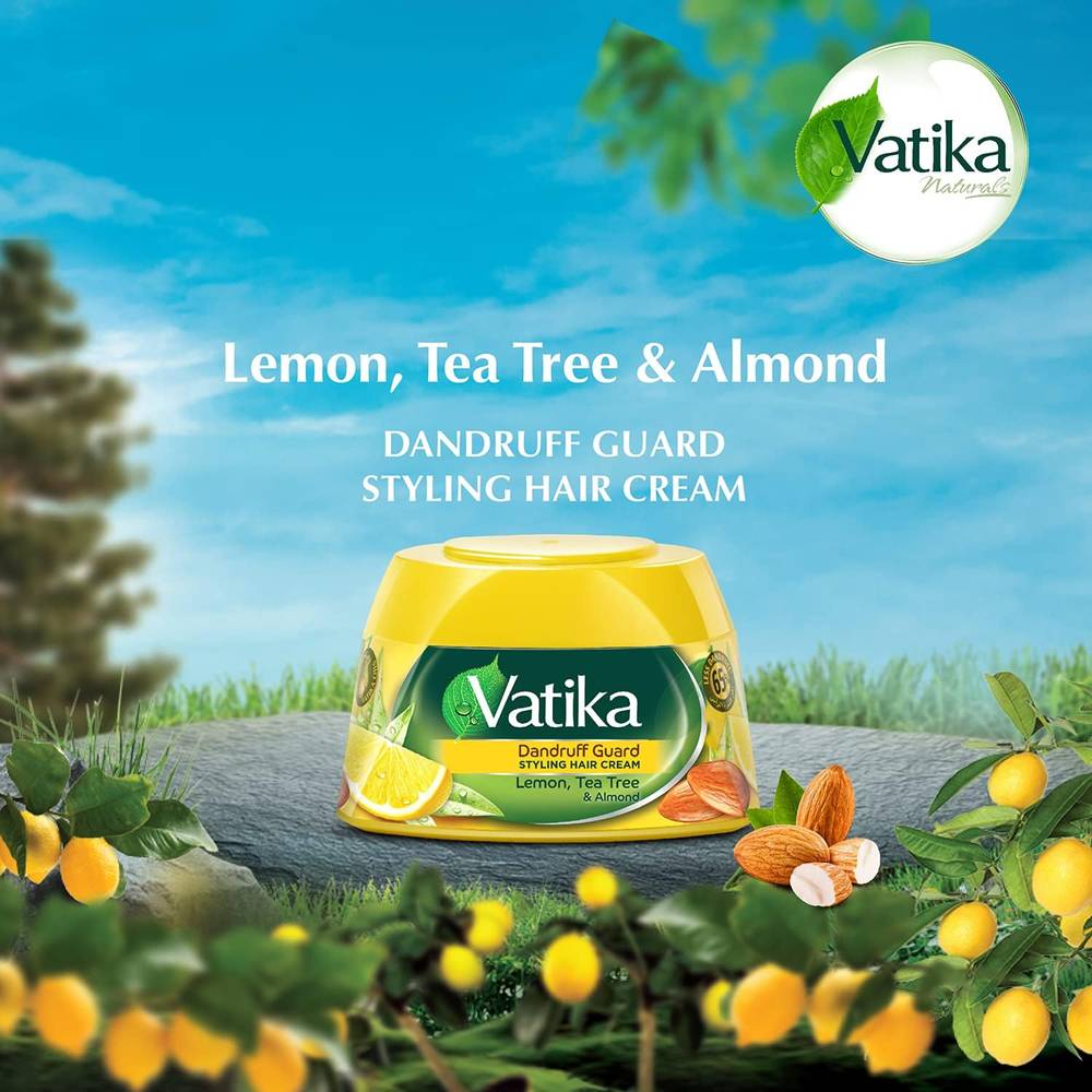 Vatika, Hair Cream, Anti-Dandruff, with Lemon and Tea Tree