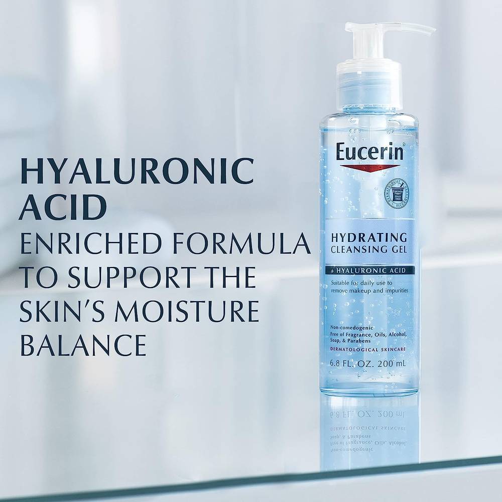Eucerin Moisturizing Cleansing Gel Combined with Hyaluronic Acid