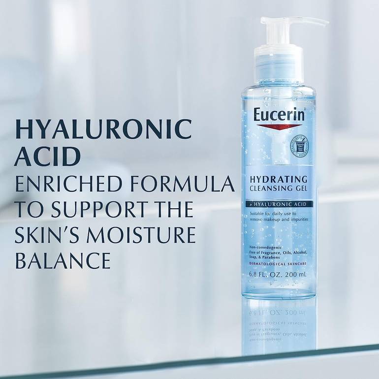 Eucerin Moisturizing Cleansing Gel Combined with Hyaluronic Acid