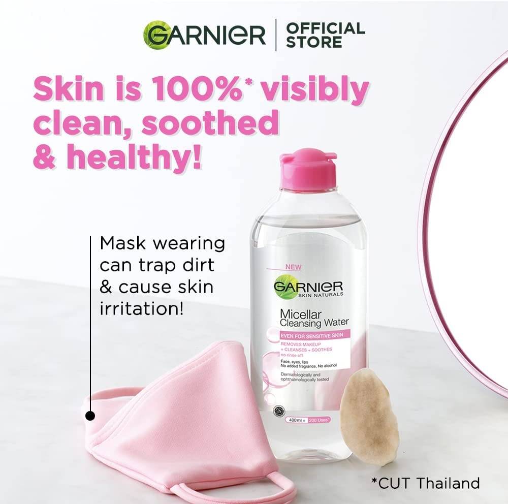 Garnier, Makeup Remover, Micellar, for Sensitive Skin, - 400ml