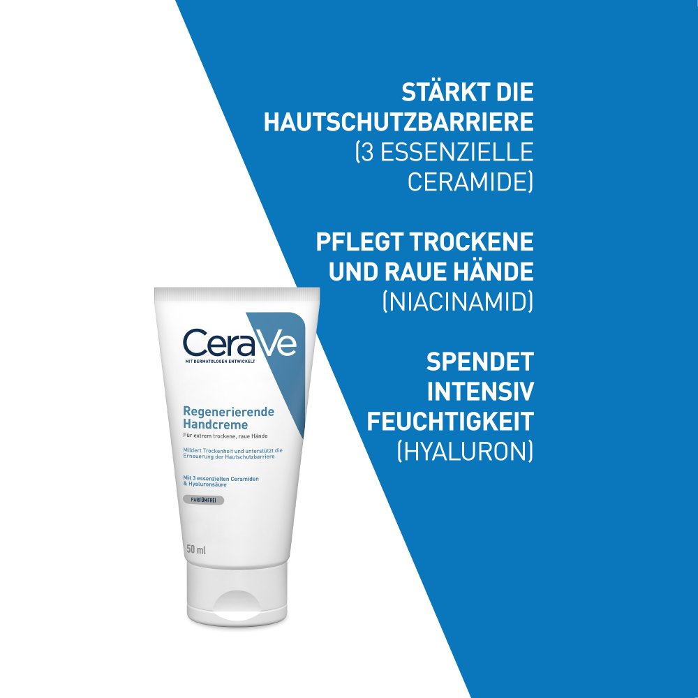 CeraVe, Hydration and Repair Hand Cream, 50ml