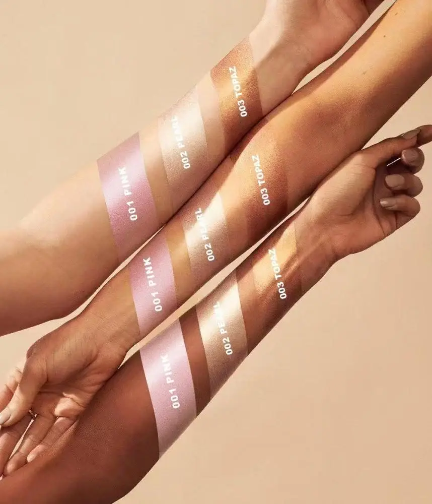Hearts, Body Glow, Body Highlighter, 002 Pearl