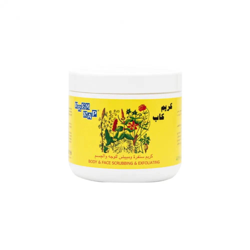 KREEM KAP, Scrub and Whitening Cream, for Face and Body, - 500g