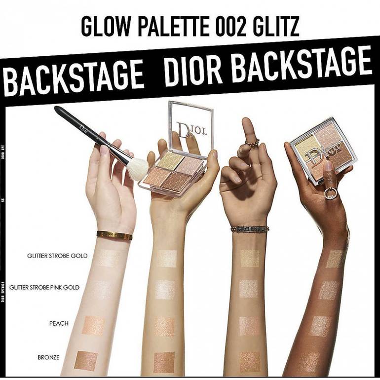 Dior, Glow Face Palette, Backstage, - 002 Glitz