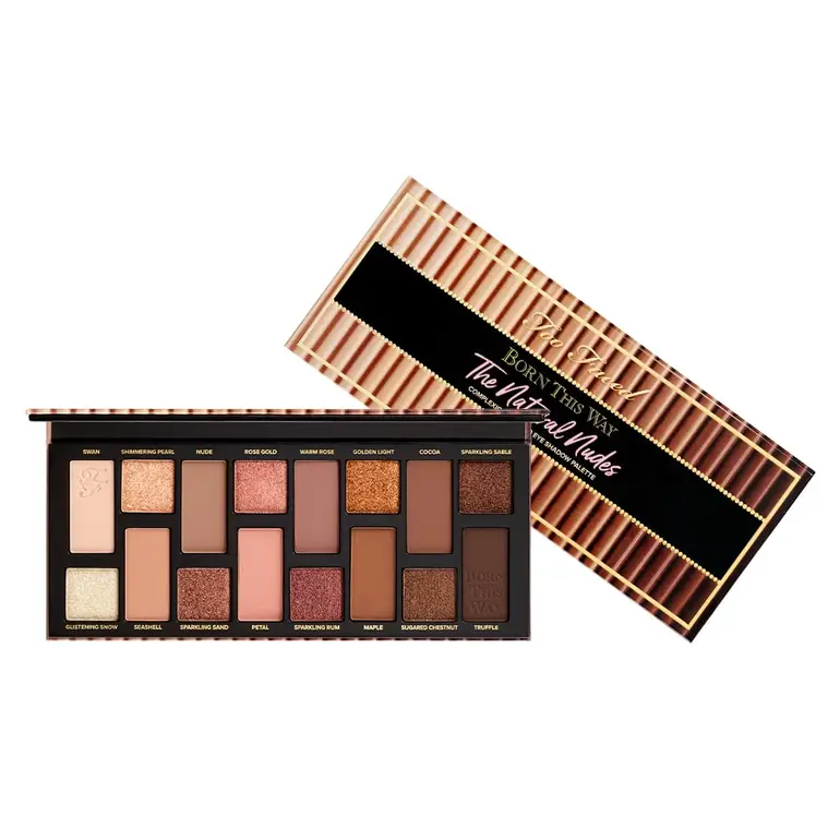 Too Faced, Born This Way, The Natural Nudes Eyeshadow Palette, 16 Colors