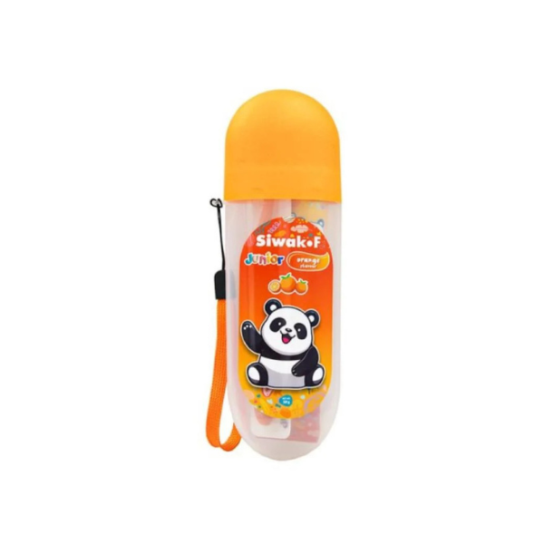 Siwak-F, Kids Toothpaste & Toothbrush Set, Orange Flavor -50g