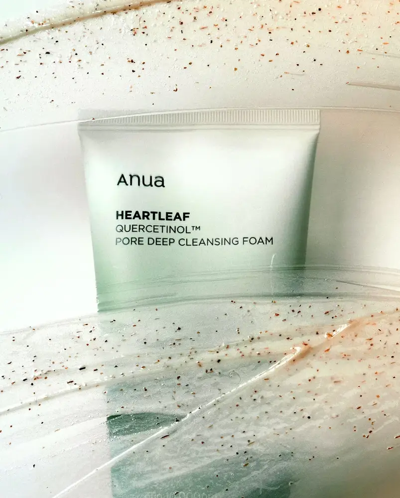 Anua, Quercetinol Foam, for deep pore cleansing