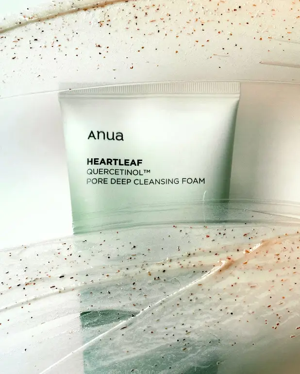 Anua, Quercetinol Foam, for deep pore cleansing
