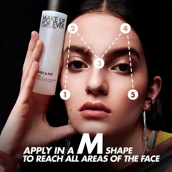 Make Up For Ever, Makeup Setting Mist & Fix, Mini, 30ml